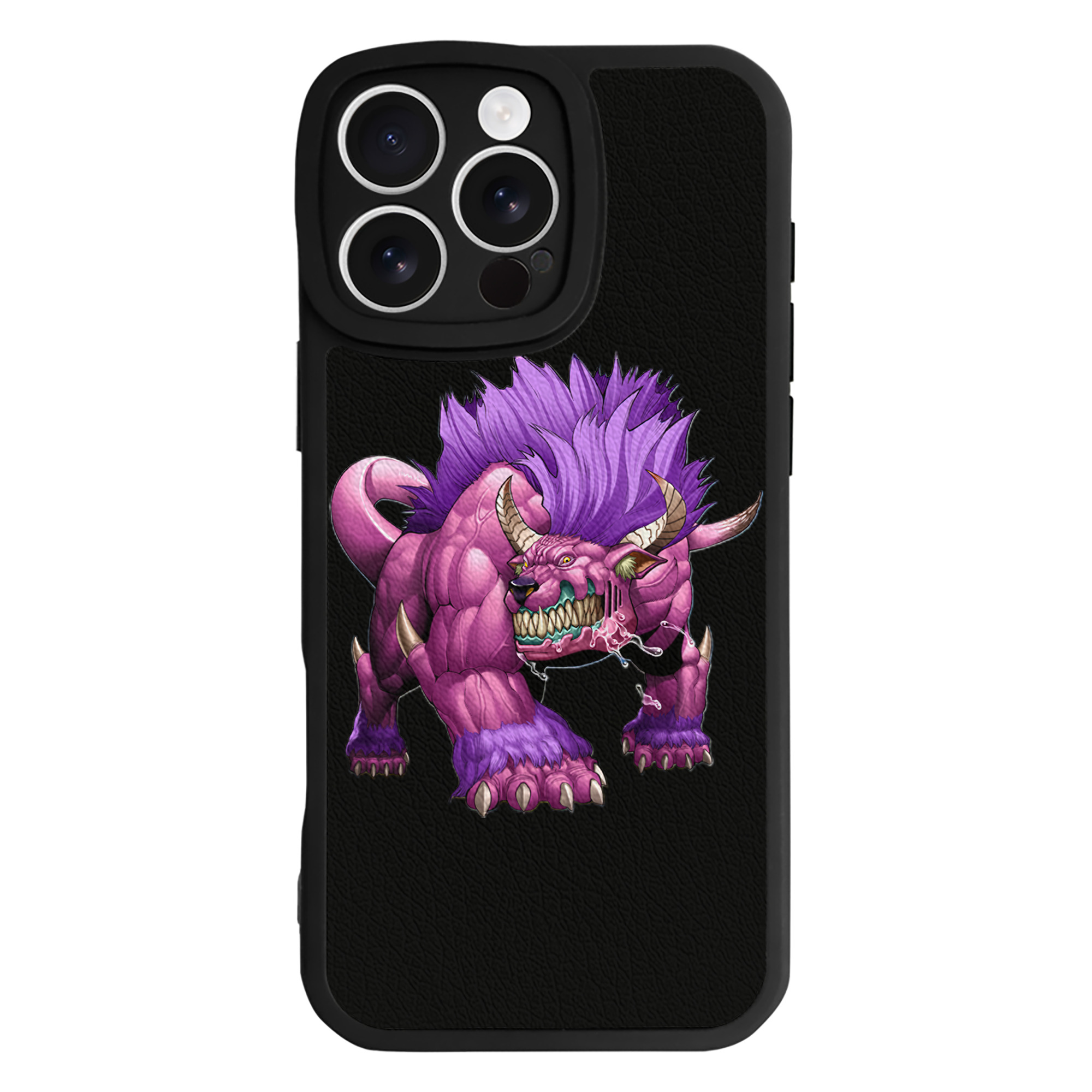 （画像用） 遊☆戯☆王 Yu-Gi-Oh! 【iPhone 16シリーズ対応】シリコンスマホケース（レザー調） 材質：シリコン